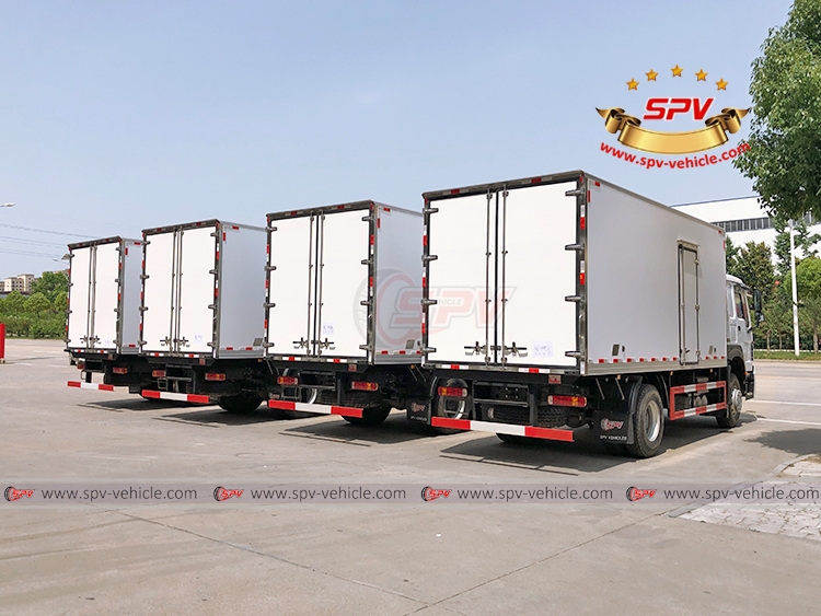 SINOTRUK Isothermal Van Truck and Refrigerator Truck -2 SINOTRUK Isothermal Van Truck and Refrigerator Truck -2